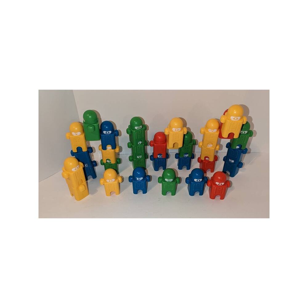 Vintage RARE 1970s Samsonite Building Toys Stacking